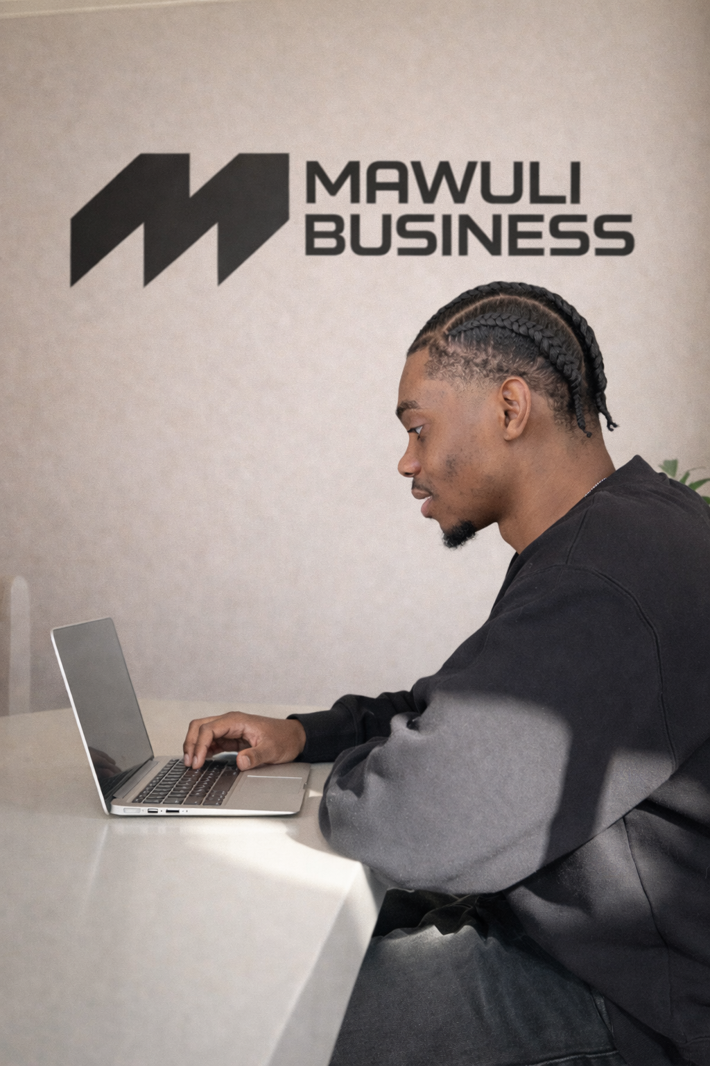 Patrick aan het werk